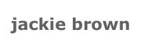 jackie brown